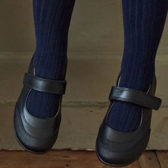 APEX SLIP RESISTANT  VELCRO STRAP ROUND TOE MARY JANE STYLE SHOE - Picture 1 of 15